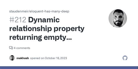 Eloquent relationship returning an empty collection .
